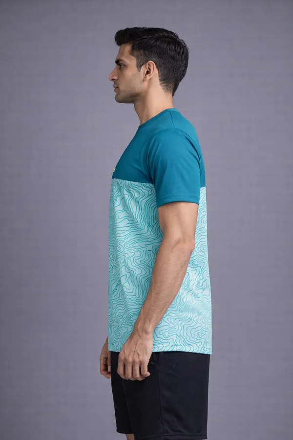 Blue_Polyester_And_Lycra_T_Shirt_For_Men