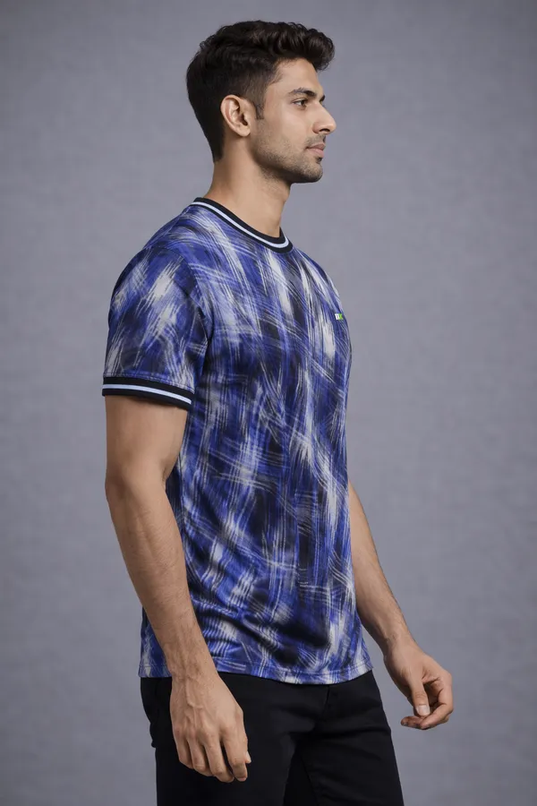 Blue_Polyester_And_Lycra_T_Shirt_For_Men