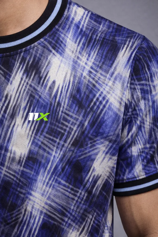 Blue_Polyester_And_Lycra_T_Shirt_For_Men