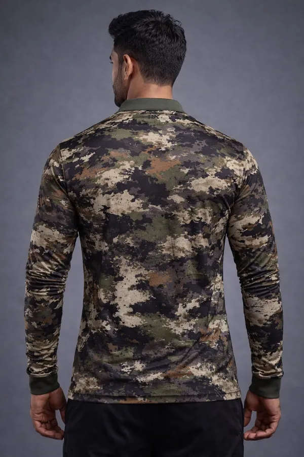 Multicolor_Polyester_And_Lycra_T_Shirt_For_Men