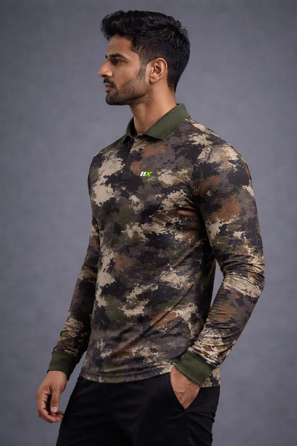 Multicolor_Polyester_And_Lycra_T_Shirt_For_Men