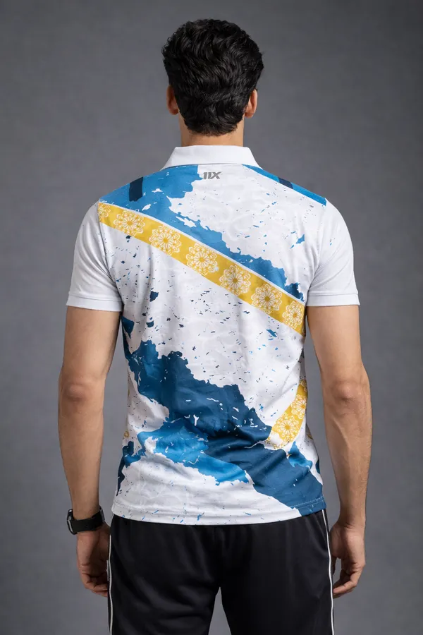 Multicolor_Polyester_And_Lycra_T_Shirt_For_Men