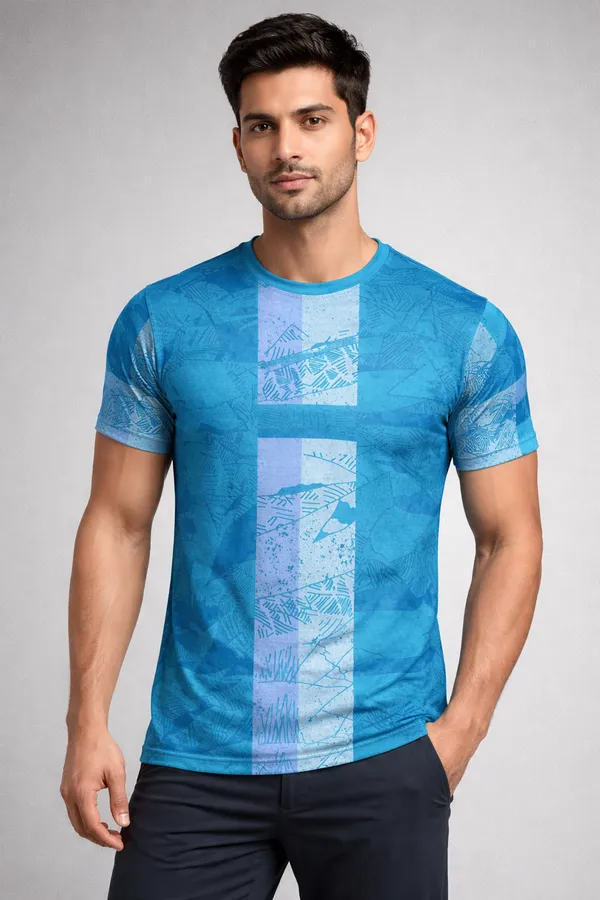 Blue_Polyester_And_Lycra_T_Shirt_For_Men