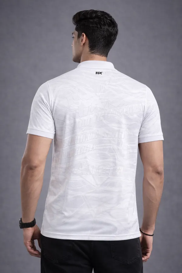 White_Polyester_And_Lycra_T_Shirt_For_Men
