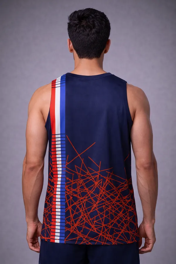 Blue_Polyester_And_Lycra_T_Shirt_For_Men