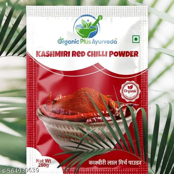 Organic_Plus_Ayurveda_Kashmiri_Red_Chilli_Powder_250gm