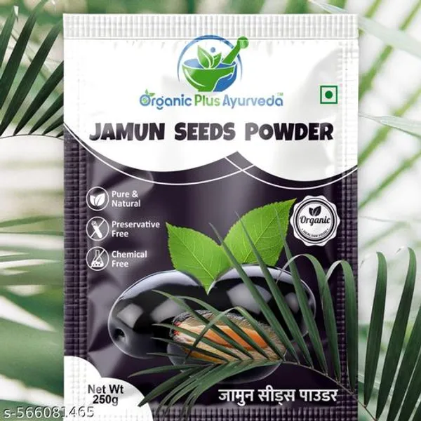 Organic_Plus_Ayurveda_Jamun_Seeds_Powder_Pack_Of_2