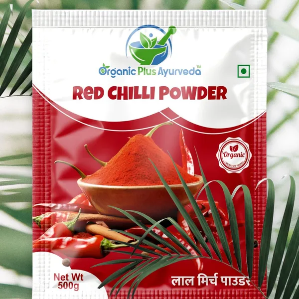 Organic_Plus_Ayurveda_Red_Chilli_Powder_500Gm