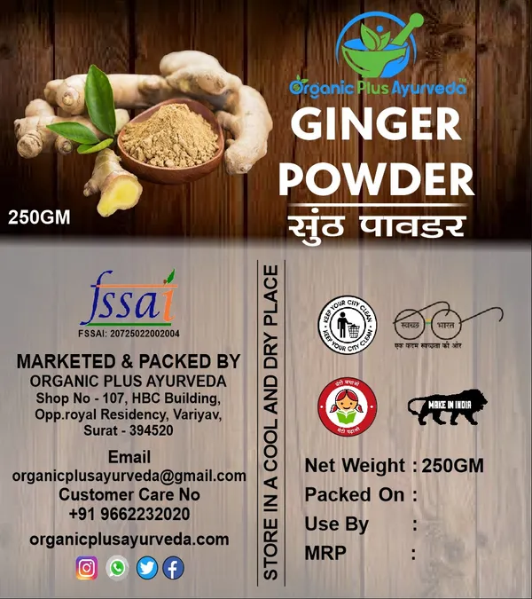 Organic_Plus_Ayurveda_Ginger_Powder_Pack_Of_2