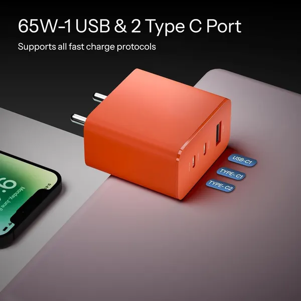 Orange_65_W_Gan_7_A_Multi-Pin_Wall_Charger_For_Mobile