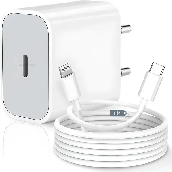 White_20_W_Quick_Charge_4_A_Wall_Charger_For_Mobile_With_Detachable_Cable_(Cable_Included)