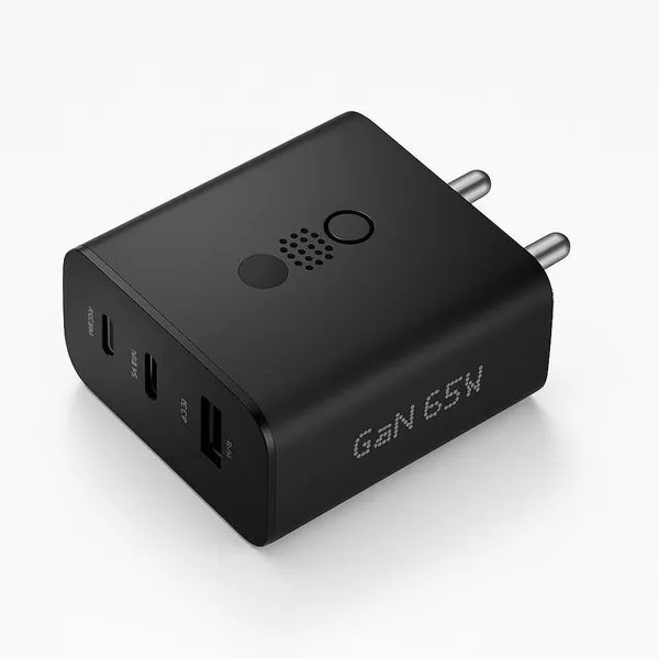 Black_65_W_Gan_3_A_3_Port_Mobile_Charger