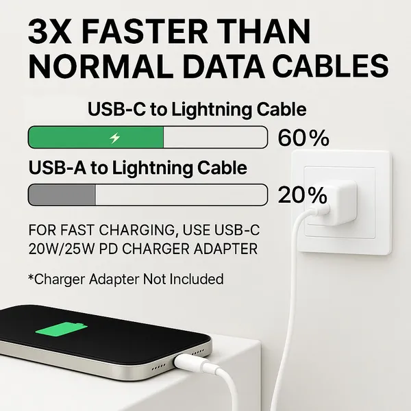 White_Lightning_Cable_6_A_1_M_Original_Quality_20_W_Pd_Fast_Charging_Usb_C_A_1_M_Lightning_Cable_(Compatible_With_Iphone_6/6S/7/7+/8/8+/10/11/12/13_Plus_/14_Pro_Pro_Max,_C_To_Lightning_Cable)