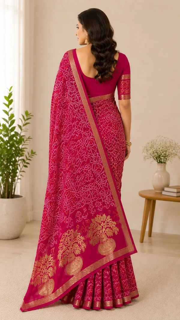 Bandhani_Print_Saree