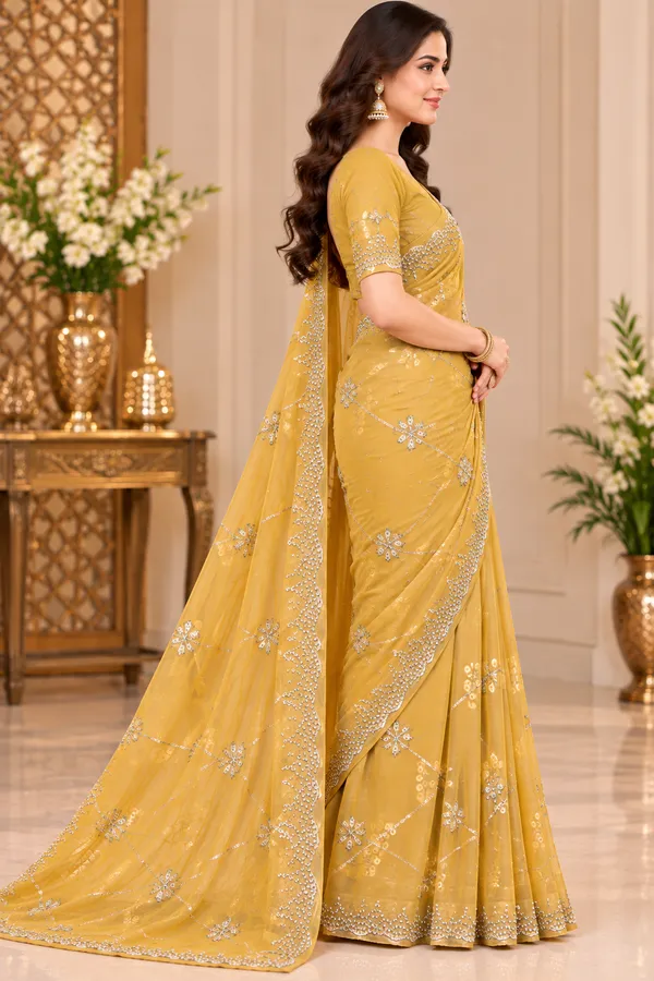Mustard_Yellow_Embroidered_Designer_Saree_.