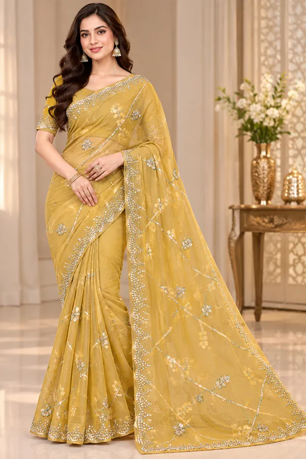 Mustard_Yellow_Embroidered_Designer_Saree_.