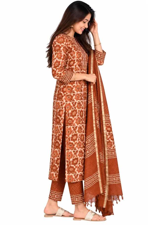 Trending_Anushri_Orange_Viscose_Ethnic_Block_Print_Kurta_Pant_Dupatta_Set_for_Women_|_Traditional_Ethnic_Suit