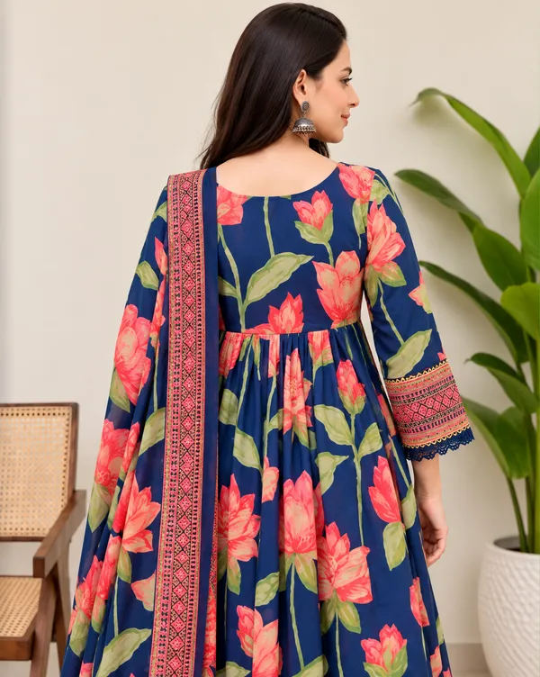 Trending_Jannat_Blue_Printed_Anarkali_Dress_|_Kurti_Pant_Set_3_PCS