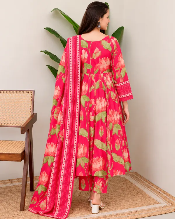Trending_Jannat_Pink_Printed_Anarkali_Dress_|_Kurti_Pant_Set_3_PCS