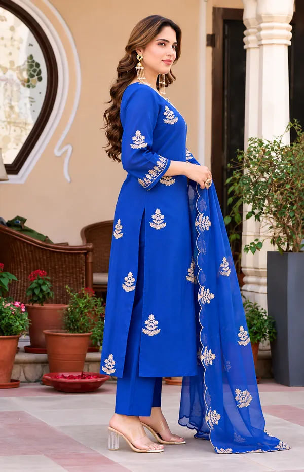 Trending_Misa_Blue_Printed_Anarkali_Dress_|_Kurti_Pant_Set_3_PCS