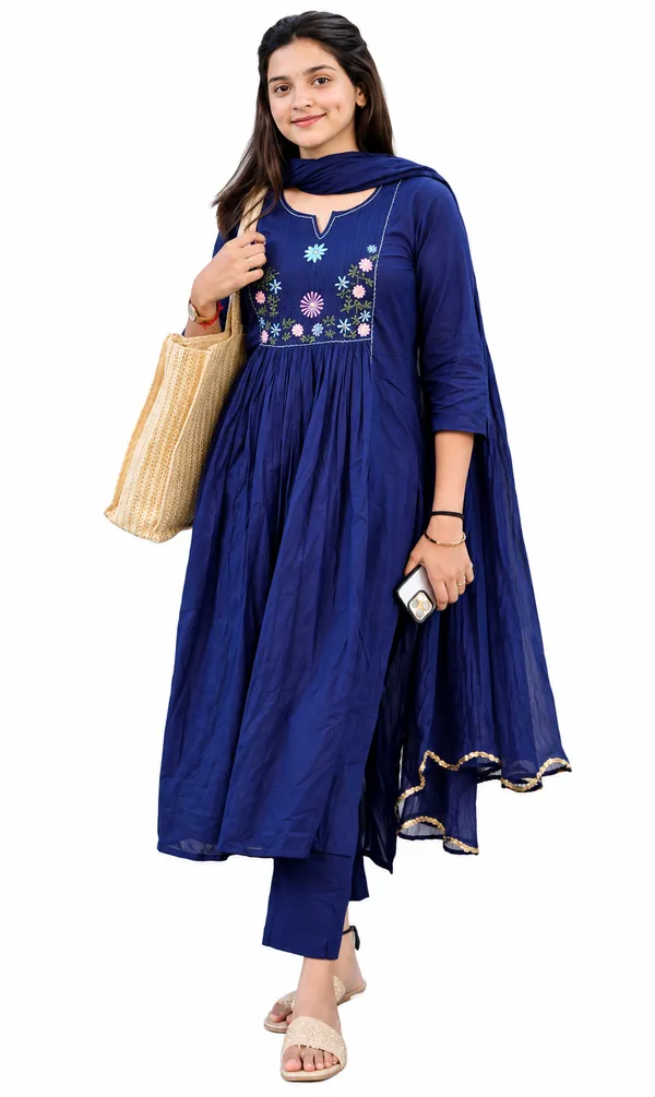 Trending_Utsav_Blue_Printed_Dress_|_Kurti_Pant_Dupatta_Set