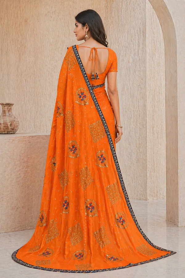 bright_orange_saree