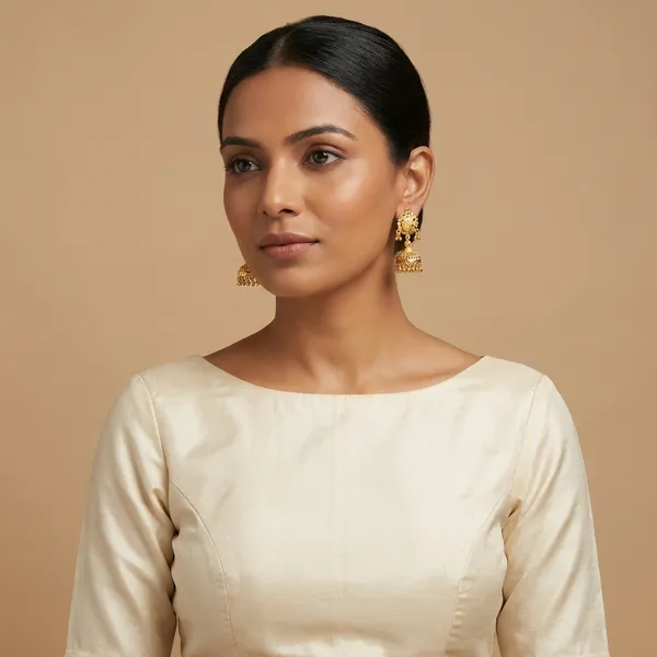 Gold_Brass_Temple_Jhumka_Earrings_For_Women