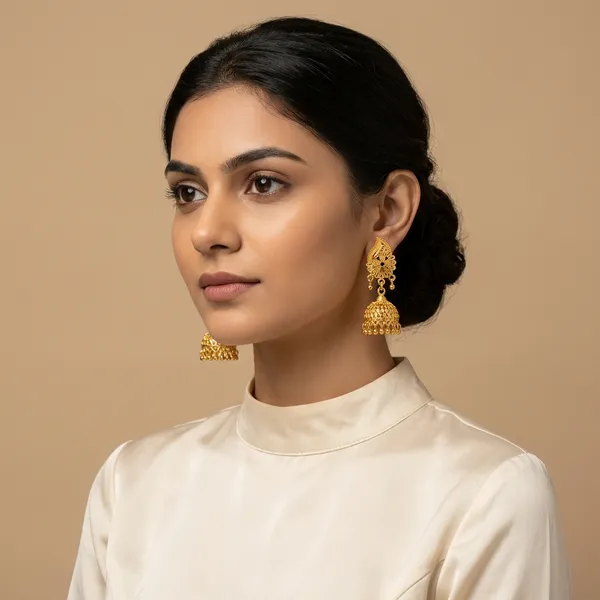 Gold_Brass_Jhumka_Earrings_For_Women