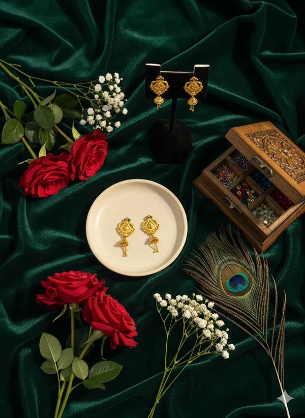 Gold_Brass_Jhumka_Earrings_For_Women