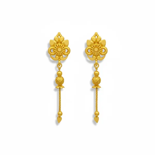 Gold_Brass_Dangle_Earrings_For_Women