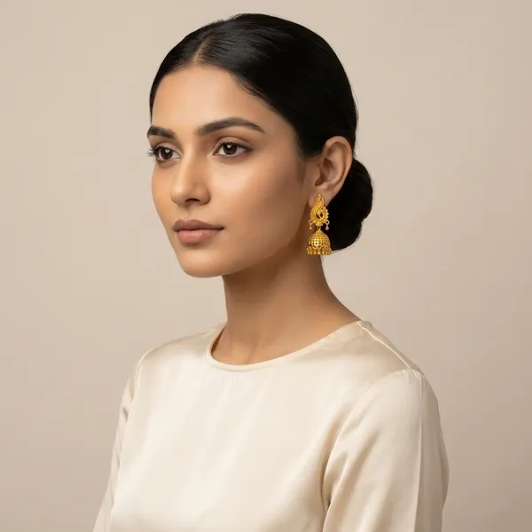 Gold_Brass_Jhumka_Earrings_For_Women