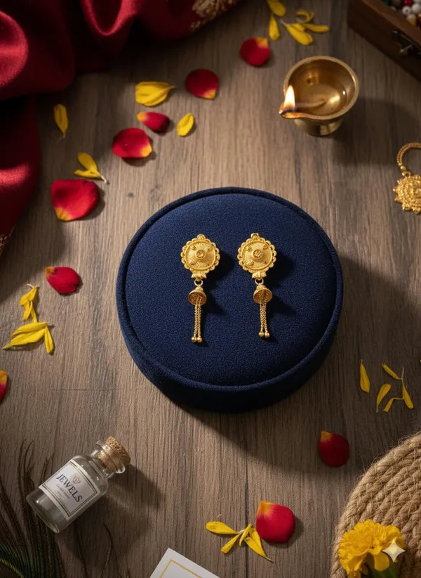 Gold_Brass_Jhumka_Earrings_For_Women