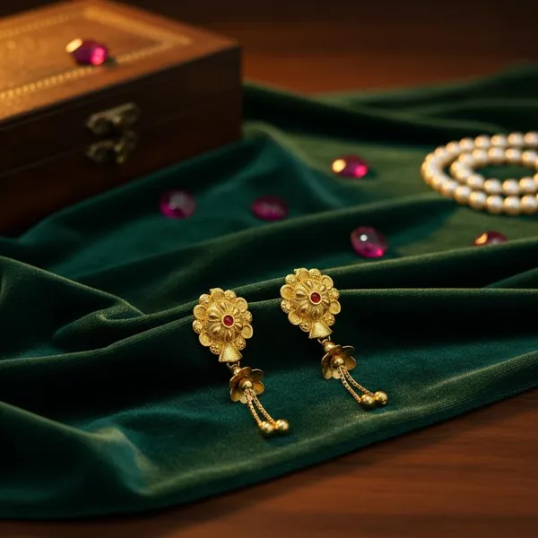 Gold_Brass_Jhumka_Earrings_For_Women