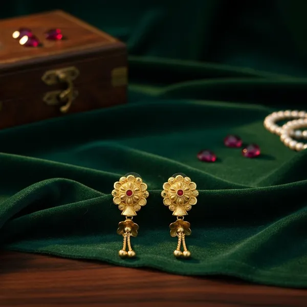 Gold_Brass_Jhumka_Earrings_For_Women