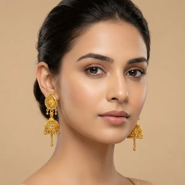 Gold_Brass_Jhumka_Earrings_For_Women