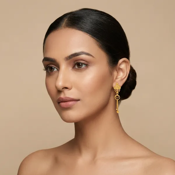 Gold_Brass_Dangle_Earrings_For_Women