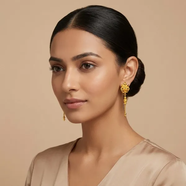 Gold_Brass_Dangle_Earrings_For_Women