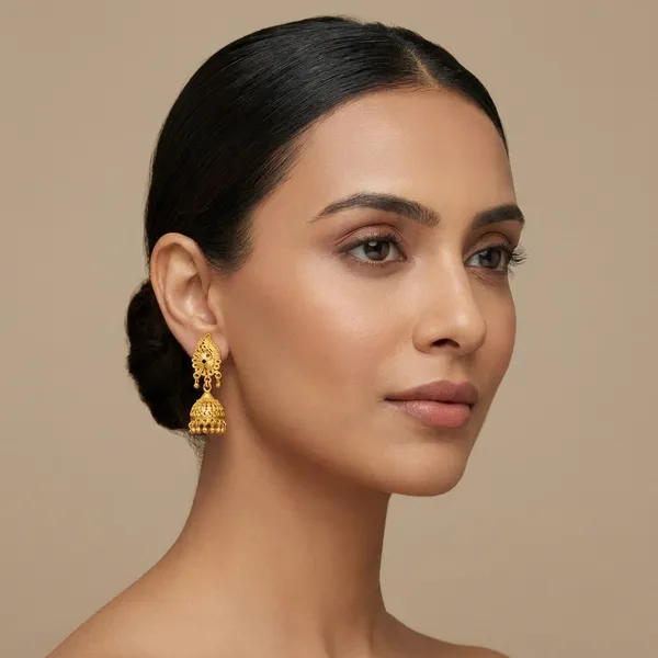Gold_Brass_Jhumka_Earrings_For_Women