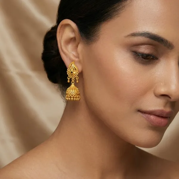 Gold_Brass_Jhumka_Earrings_For_Women