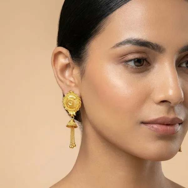 Gold_Brass_Jhumka_Earrings_For_Women