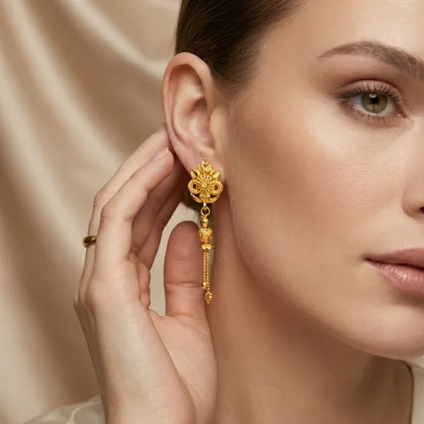 Gold_Brass_Drop_Earrings_For_Women