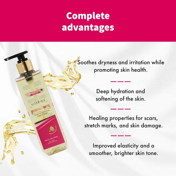 Aniglow_Vitamin_E_Body_Massage_Oil_I_For_All_Skin_Types_I_Net_Content_200_Ml_I_6_76_Fl_Oz