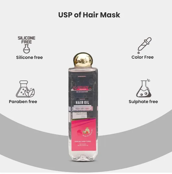 Aniglow_All_Purpose_Hair_Oil_Infused_With_Lemon_Rose_Hibiscus_Curry_Leaf_Camphor_Coconut_Til_Vitamin_E_Amla_I_For_All_Hair_Types_I_Net_Content_200_Ml_I_6_67_Fl_Oz