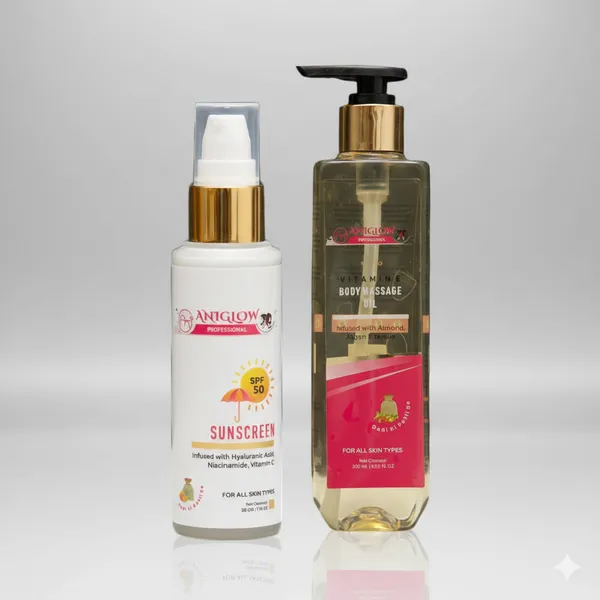 Aniglow_Vitamin_E_Body_Massage_Oil_And_Hyaluronic_Suncreen_Spf_50_Vitamin_C_Combo_Pack