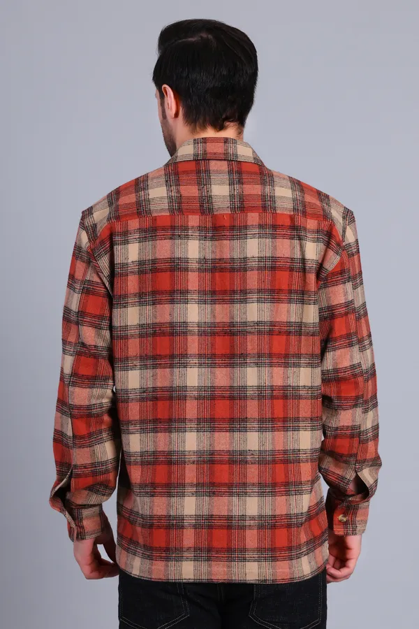 Multicolor_Checkered_Cotton_Blend_Shacket_For_Men