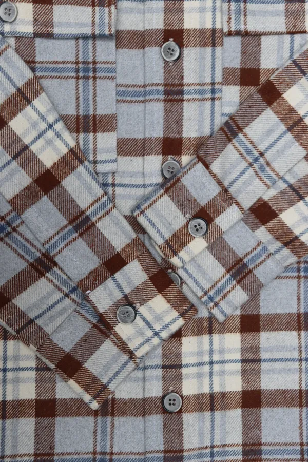 Grey_Checkered_Cotton_Blend_Shacket_For_Men