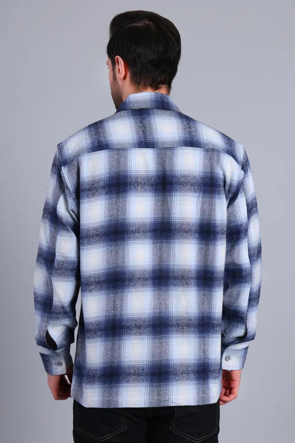 Blue_Checkered_Cotton_Blend_Shacket_For_Men