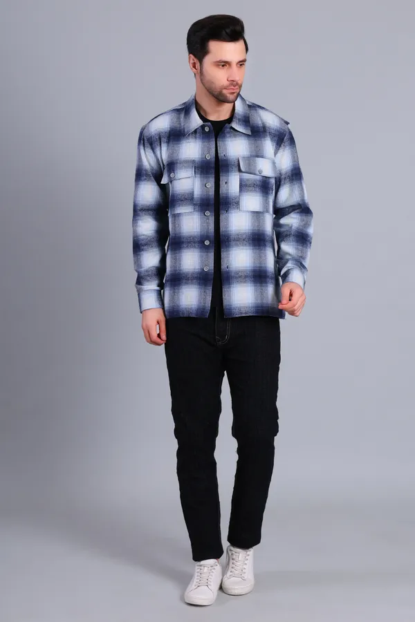 Blue_Checkered_Cotton_Blend_Shacket_For_Men