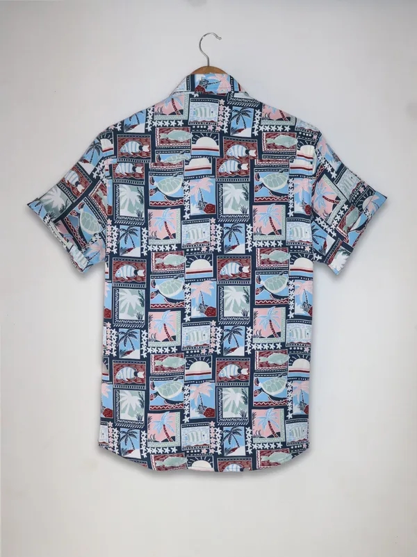 Multicolor_Viscose_Rayon_Printed_Shirt_For_Men