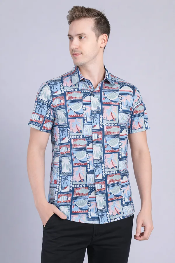 Multicolor_Viscose_Rayon_Printed_Shirt_For_Men